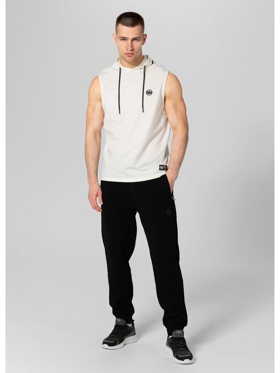 PITBULL PITBULL Tank top Tank Biały Regular Fit