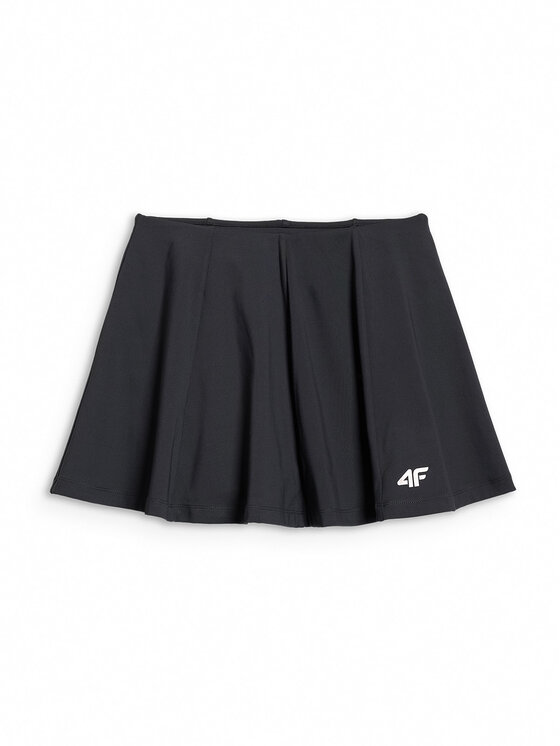 4F 4F Spódnica ołówkowa PREMIUM CLUB Czarny Slim Fit