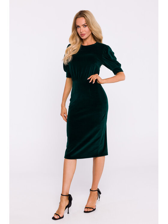 Made of Emotion Made of Emotion Abito da sera M827 Verde Premium Fit