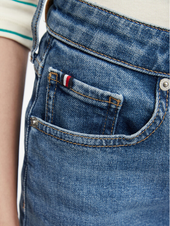 Tommy Hilfiger Tommy Hilfiger Jeans Classic Straight Rw Mel WW0WW40634 Blau Straight Leg