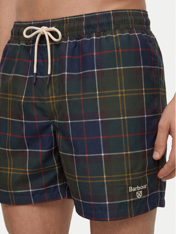 Barbour Barbour Plavecké šortky Staple MSW0065TN11 Zelená Regular Fit