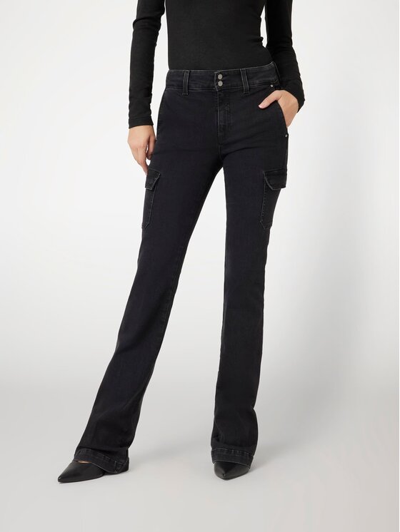 Guess Guess Jeansy 168651 Niebieski Flared Fit