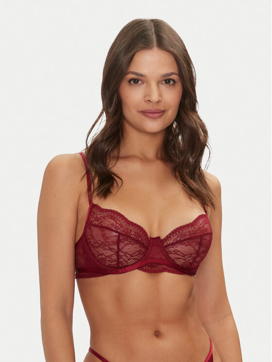 Hunkemöller Krūšturis ar stīpiņu Isabelle 206364 Bordo