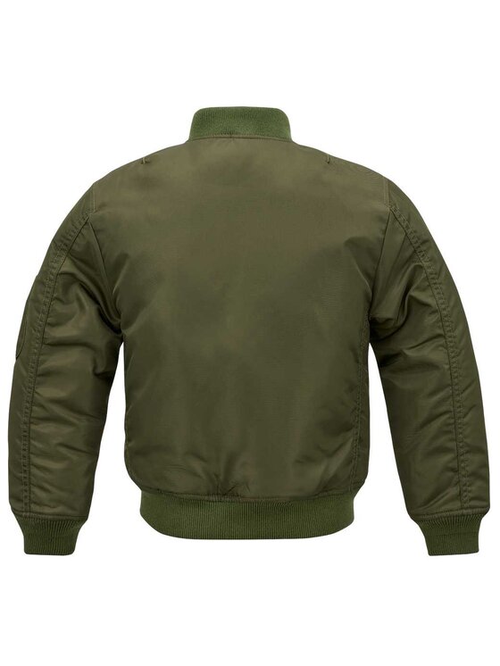 Brandit Brandit Kurtka bomber 6015.1.134-140 Zielony Regular Fit