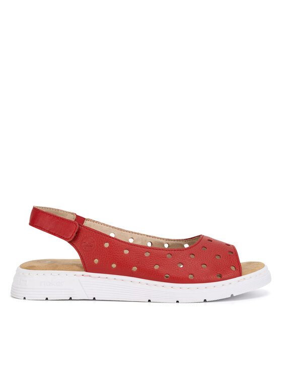Rieker Rieker Sandalen V9162-33 Rot