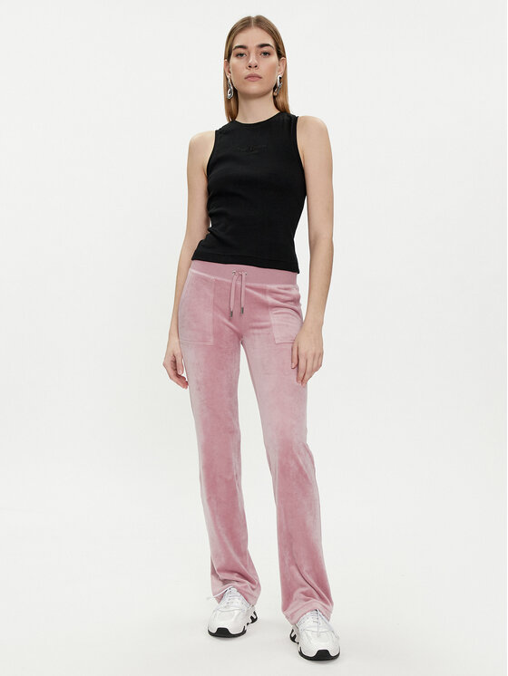 Juicy Couture Juicy Couture Топ Beckham JCBLV223811 Чорний Slim Fit
