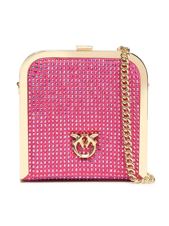 PINKO Pinko Rankinė Box Clutch AI 23-24 PCPL 101514 A159 Rožinė