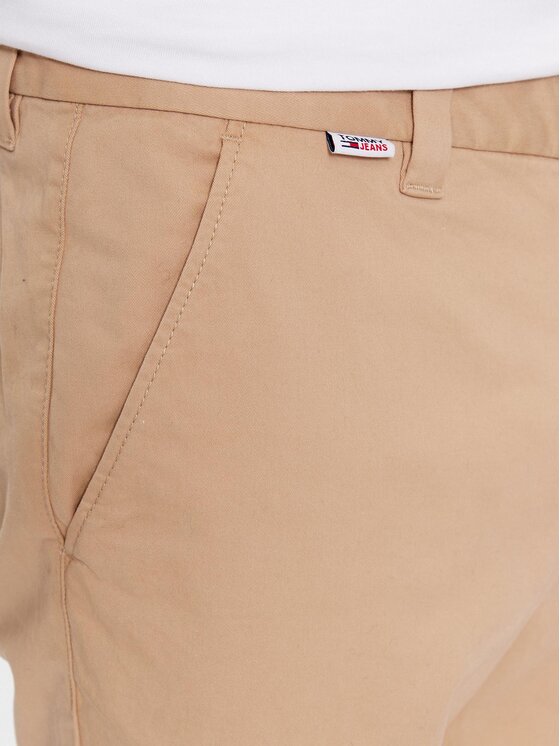 Tommy Jeans Tommy Jeans Pantaloni chino DM0DM16758 Beige Slim Fit