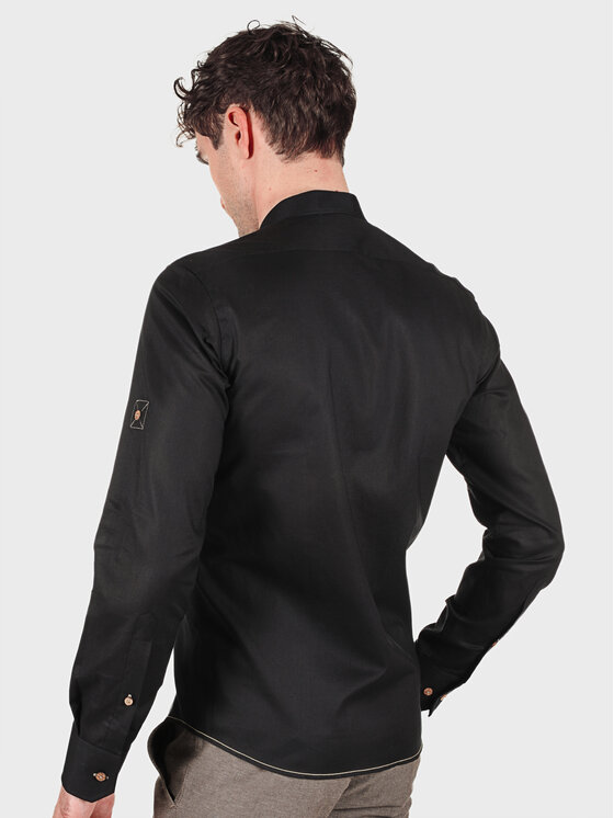 Evenemen Evenemen Koszula JAMES Czarny Slim Fit
