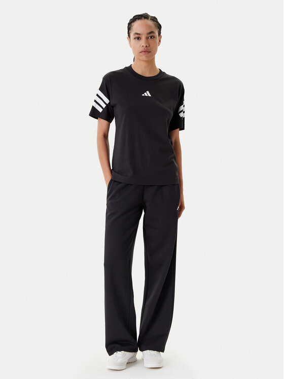 adidas adidas Παντελόνι φόρμας Essentials Small Logo Feel Cozy JC5921 Μαύρο Regular Fit