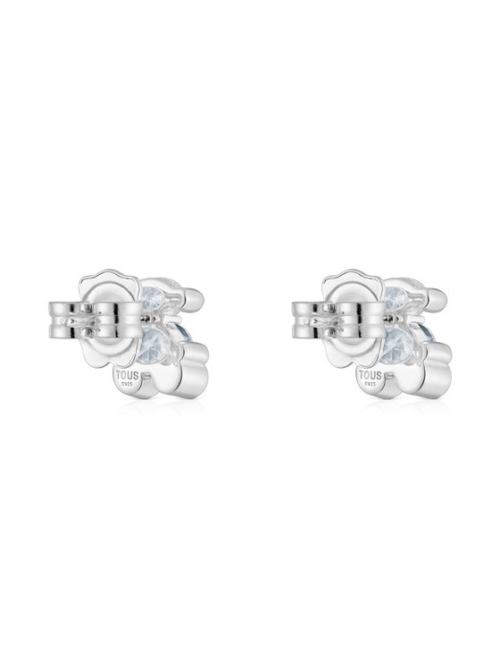 TOUS TOUS Kolczyki Color Bear 1004228300 Srebrny
