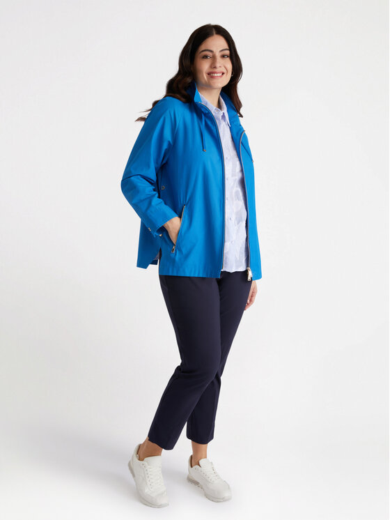 Fiorella Rubino Fiorella Rubino Cappotto F285T101328N034 Turchese Regular Fit