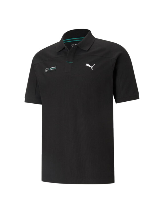 Puma Puma Polo Puma Mercedes F1 Polo Nero Regular Fit