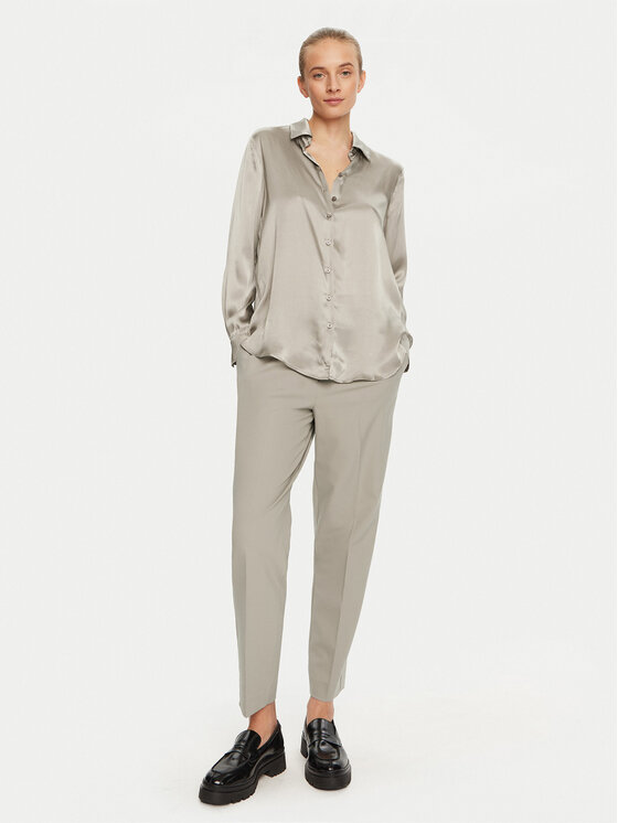 Marella Marella Camicia Sifone 2423116035 Beige Regular Fit