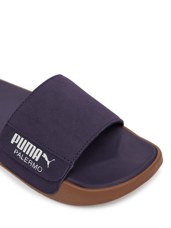 Puma Puma Klapki Leadcat 2.0 Palermo Foil 399041 12 Granatowy