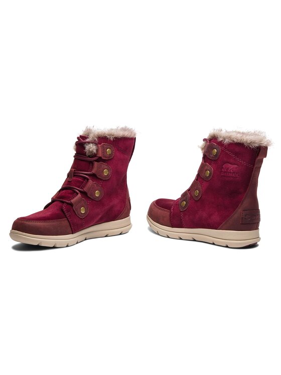 Sorel niegowce Explorer Joan NL3039 Bordowy Modivo.pl