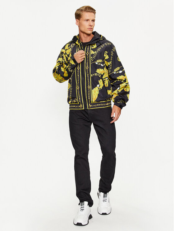 Versace Jeans Couture Versace Jeans Couture Μπουφάν μεταβατικό 75GASD05 Μαύρο Regular Fit