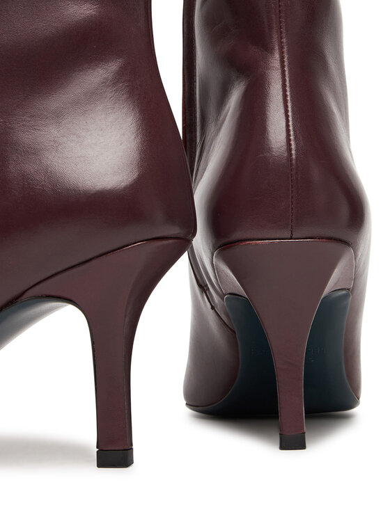 Patrizia Pepe Patrizia Pepe Īsie zābaki 8Y0130 L166 Bordo