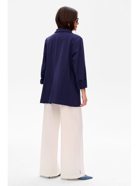 blue shadow blue shadow Marynarka Endorfina Granatowy Regular Fit