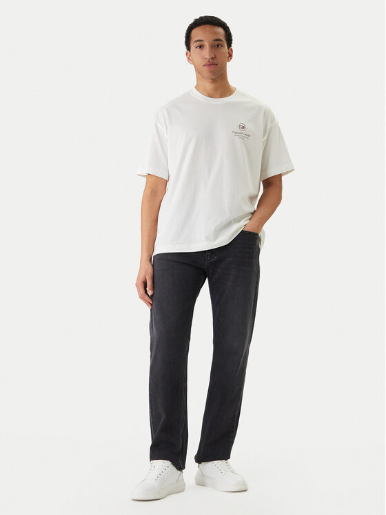 Jack & Jones Jack & Jones Tričko Niagara 12293422 Écru Regular Fit