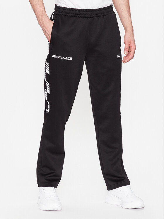 Puma Puma Spodnie dresowe Mapf1 Mt7 Track 538458 Czarny Regular Fit