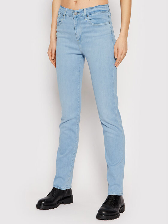 Levi's® Džinsi 724™ High-Waisted 18883-0155 Zils Slim Fit