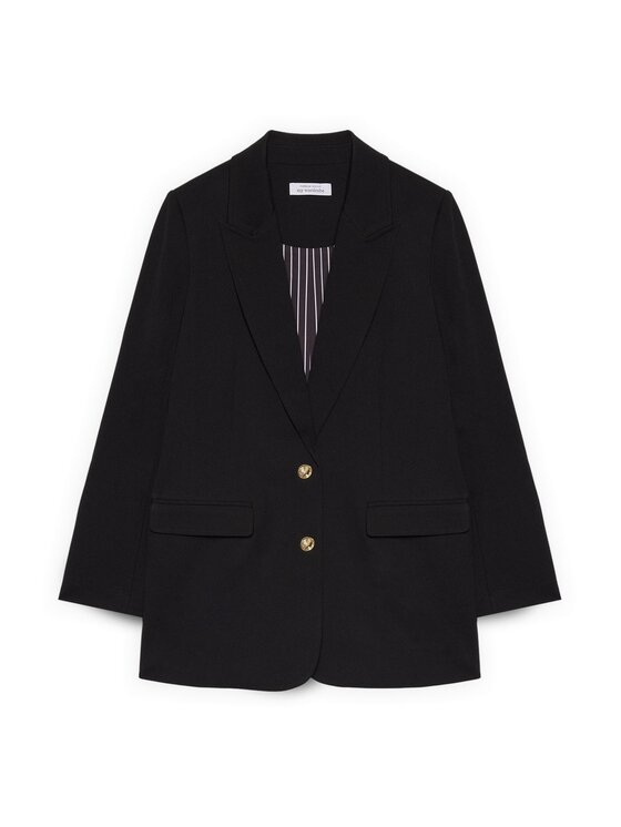 Fiorella Rubino Fiorella Rubino Giacca da abito Q046T000296N033 Nero Over Fit
