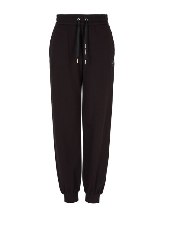 Armani Exchange Armani Exchange Spodnie materiałowe XW000017 Czarny Regular Fit