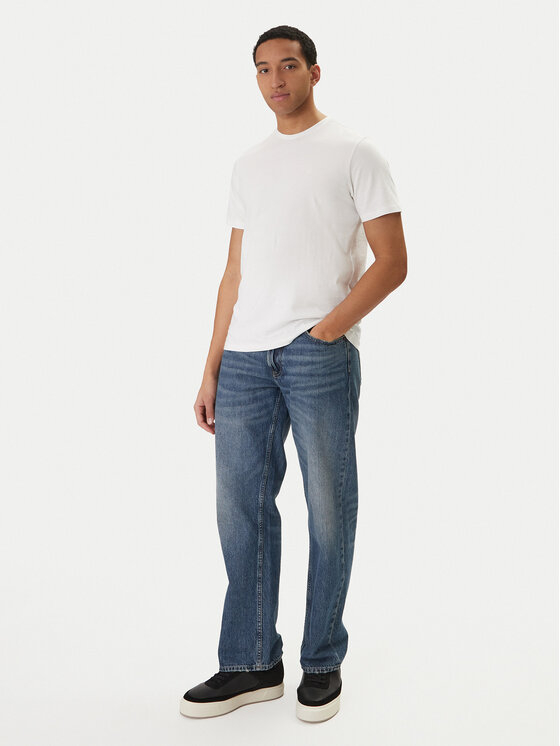 Calvin Klein Jeans Calvin Klein Jeans Tričko Classic Monogram LV04RD254G Biela Regular Fit