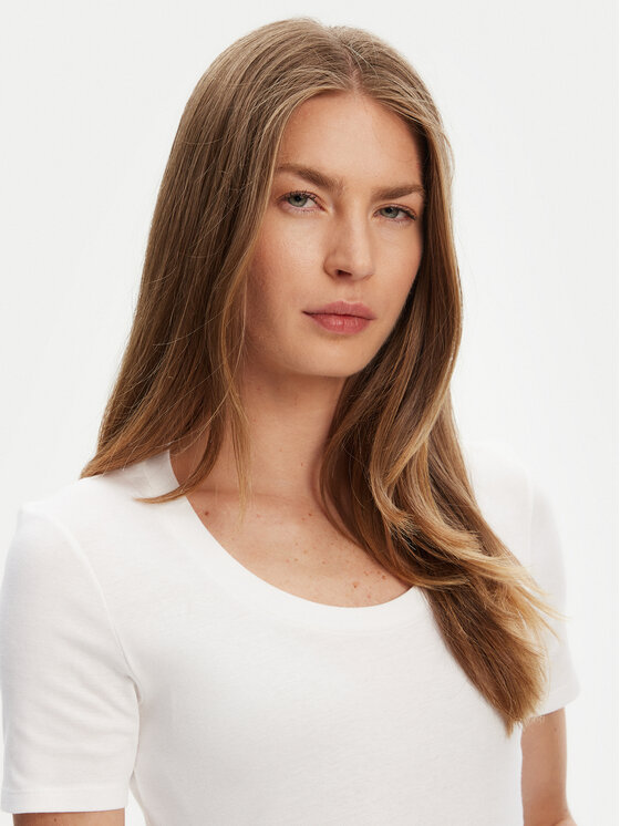 United Colors Of Benetton United Colors Of Benetton Футболка 3GA2D1066 Білий Slim Fit