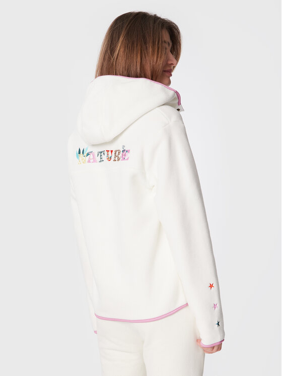 Femi Stories Femi Stories Fleece Lesley Λευκό Regular Fit