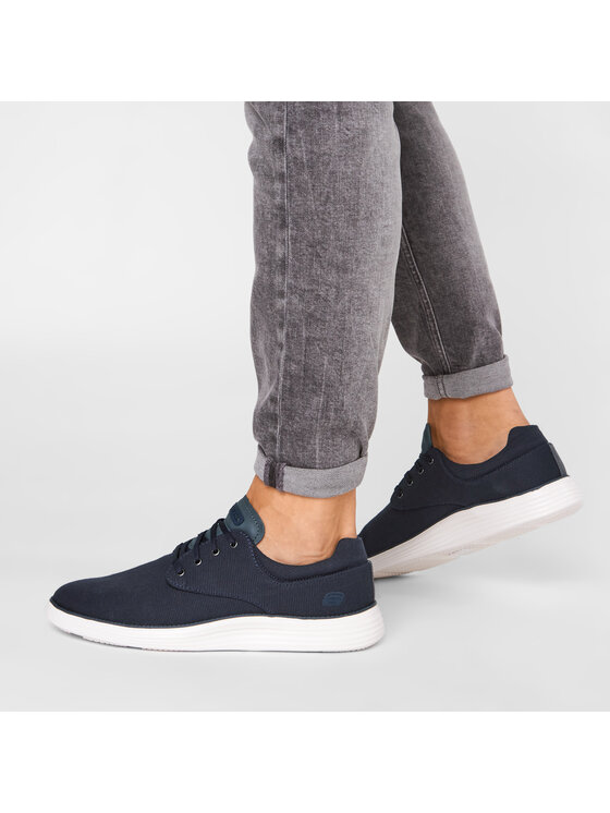 Skechers Skechers Сникърси Burbank 204083/NVY Тъмносин