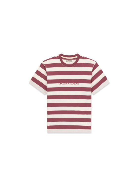 Guess Jeans Guess Jeans T-Shirt 165553 Czerwony Classic Fit