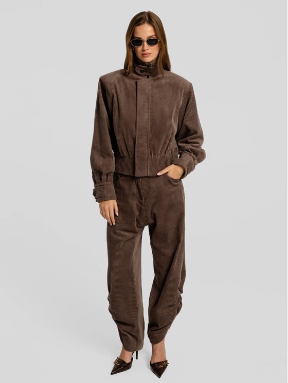 MANDRAGORA MANDRAGORA Bunda bomber Barro Béžová Standard Fit