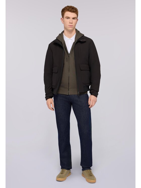 Trussardi Trussardi Giacca outdoor 8025M000008N033 Nero Regular Fit