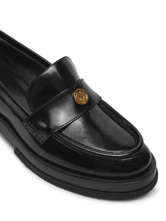 Pollini Pollini Loafersy PA10034G1LPC0000 Černá
