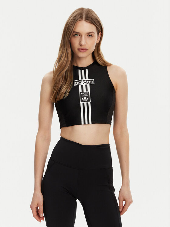 adidas adidas Felső Adibreak JD0102 Fekete Slim Fit