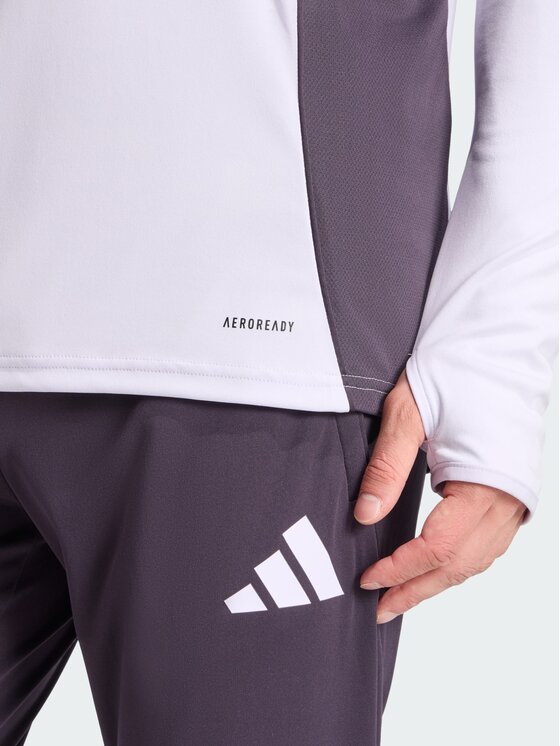 adidas adidas Koszulka techniczna 152017 Fioletowy Slim Fit