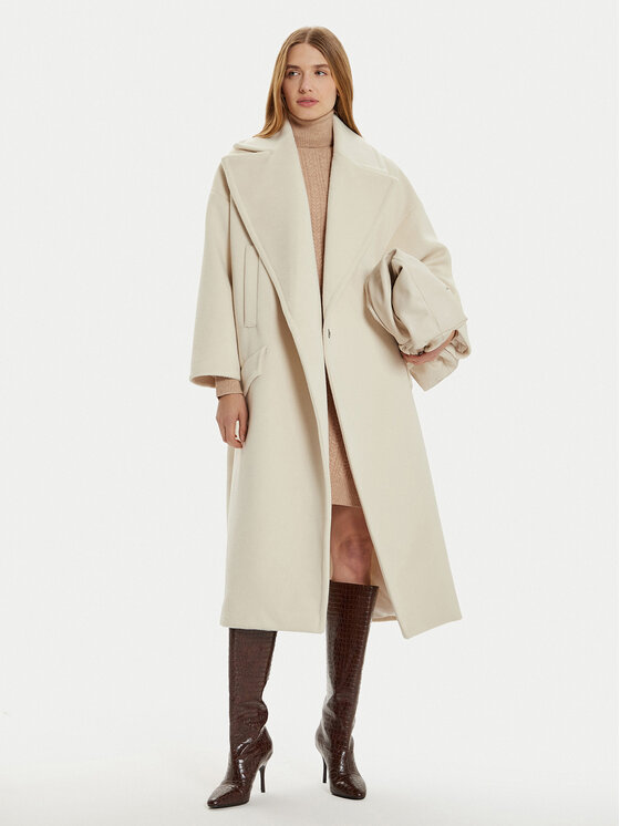 Imperial Imperial Ziemas mētelis KG26IIK Bēšs Oversize