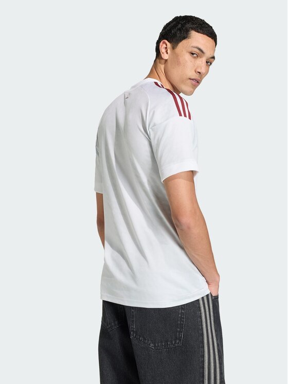 adidas adidas Koszulka techniczna 165845 Biały Slim Fit