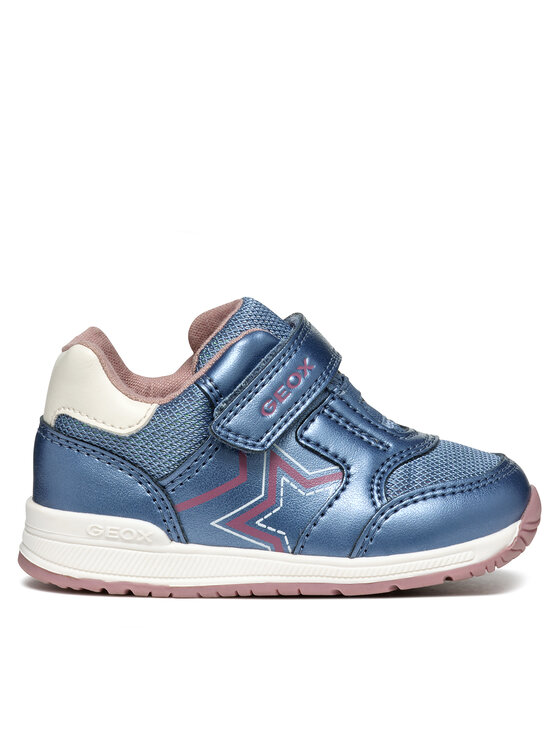 Kinder Sneakers Geox, Schuhgröße 22 Blau B Rishon Girl B450LA 0NFEW C4239