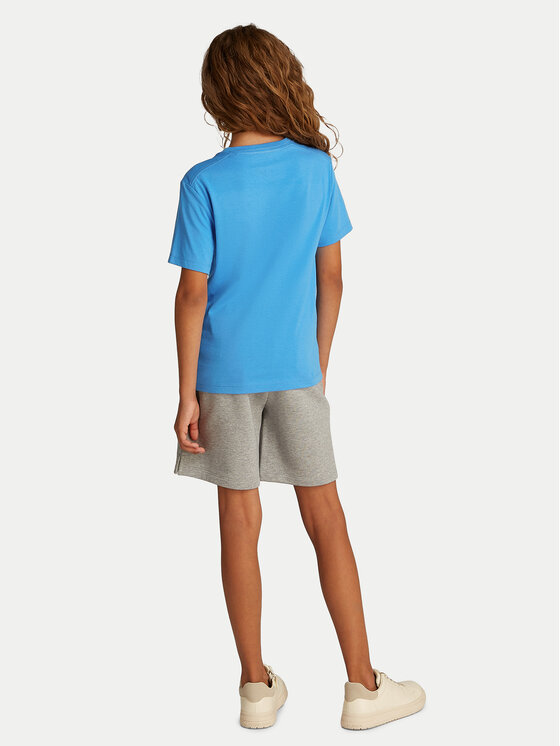 Calvin Klein Jeans Calvin Klein Jeans T-Shirt IU0IU00678 Niebieski Regular Fit