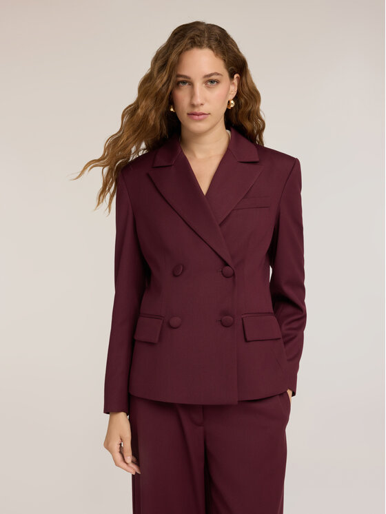 Motivi Motivi Giacca da abito Q110Q001145N036 Bordeaux Slim Fit