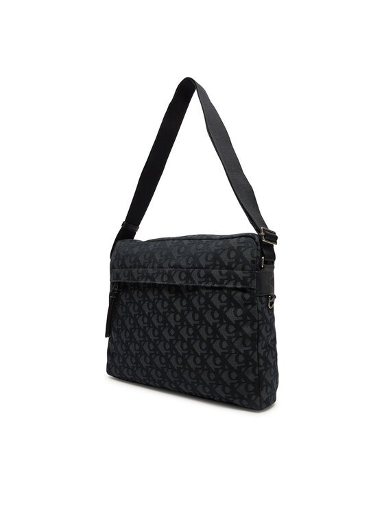 Calvin Klein Jeans Calvin Klein Jeans Τσαντάκι Unstructured Monogram Flight Bag LV04G3097G Μαύρο