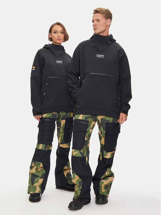Colourwear Colourwear Kurtka narciarska Torch Anorak 7010232 Czarny Regular Fit