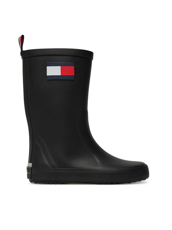Tommy Hilfiger Gumáky T3XC-33923-0047 M Čierna