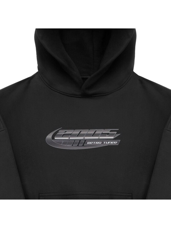 2005 2005 Bluza Retro Tuned Czarny Oversize