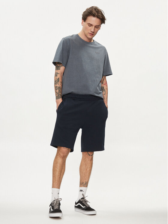 Pepe Jeans Pepe Jeans Szorty sportowe Joe PM211646 Granatowy Regular Fit