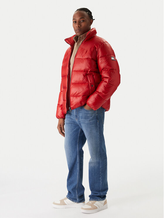 Tommy Jeans Tommy Jeans Kurtka zimowa Western DM0DM22286 Czerwony Regular Fit