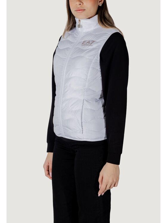 EA7 Emporio Armani EA7 Emporio Armani Smanicato 8NTQ08 TNF8Z Bianco Egg Fit